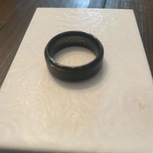 Tungsten Carbide Black Ring